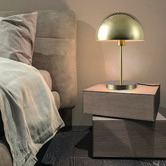 Luminea Mateo Metal Dome Table Lamp