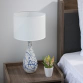 Luminea Dixie Ceramic &amp; Fabric Table Lamp
