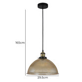 Luminea Trappes Metal &amp; Glass Pendant Light