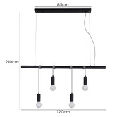 Luminea Reiwa 4 Light Pendant