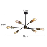 Luminea Grover Metal 6 Light Pendant