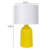 Luminea Lawrence Ceramic Table Lamp