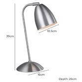Luminea 39cm Dilabra Desk Lamp