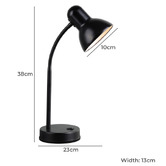 Luminea 38cm Deborah Desk Lamp