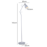 Luminea Warren Floor Lamp