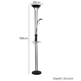 Luminea Calix Iron Floor Lamp