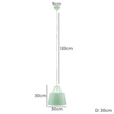 Luminea Cavaillon Metal Pendant Light