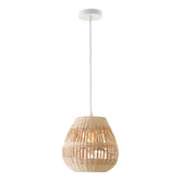 Luminea Avery Rattan Pendant Light