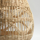 Luminea Avery Rattan Pendant Light