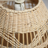 Luminea Avery Rattan Pendant Light