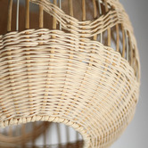 Luminea Avery Rattan Pendant Light