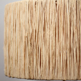 Luminea Penny Raffia Pendant Light