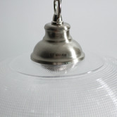 Luminea Wallace Metal &amp; Glass Pendant Light