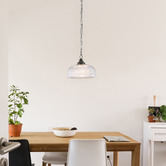 Luminea Wallace Metal &amp; Glass Pendant Light