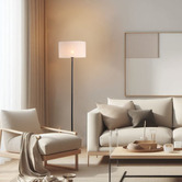 Luminea Haruna Iron Floor Lamp