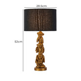 Luminea 52cm Ivana Resin Table Lamp