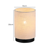 Luminea 20cm Haruna Iron Table Lamp
