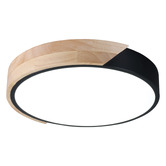 Luminea Helsinki Iron Round LED Oyster Light