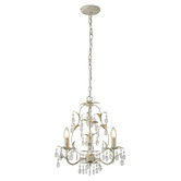 Luminea Olunda Iron 3 Light Chandelier