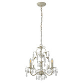 Luminea Olunda Iron 3 Light Chandelier