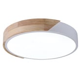 Luminea Helsinki Iron Round LED Oyster Light