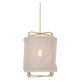 Luminea Nial Bamboo Pendant Light