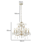 Luminea Olunda Iron 5 Light Chandelier