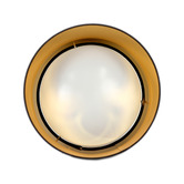 Luminea Kivsta Iron LED Flush Mount Ceiling Light