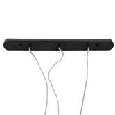 Luminea Maverick Rubberwood 3 Light Bar Pendant