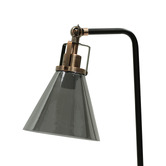Luminea Fabian Metal &amp; Glass Table Lamp