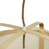 Luminea Nial Bamboo Pendant Light