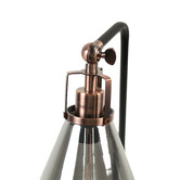 Luminea Fabian Metal &amp; Glass Table Lamp
