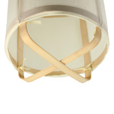 Luminea Nial Bamboo Pendant Light