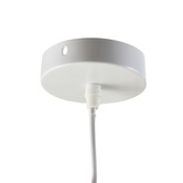 Luminea Lambert Rubberwood &amp; Rattan Pendant Light