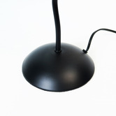 Luminea Sigmund Metal &amp; Linen Wave Table Lamp