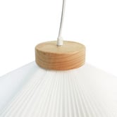 Luminea Kenny Rubberwood Pendant Light