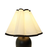 Luminea Bellingham Linen &amp; Ceramic Table Lamp