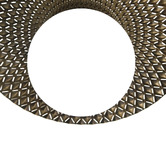 Luminea Burton Metal Flush Mount Ceiling Light