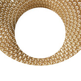 Luminea Burton Metal Flush Mount Ceiling Light