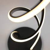 Luminea Hadley Gold Iron Aluminium Floor Lamp