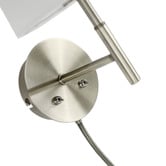 Luminea Charlize Metal Dual Lamp Wall Light