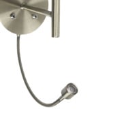 Luminea Charlize Metal Dual Lamp Wall Light