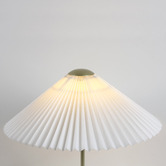 Luminea Jett Metal Pleated Table Lamp