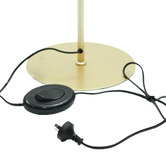 Luminea Jett Metal Pleated Floor Lamp