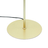 Luminea Jett Metal Pleated Floor Lamp
