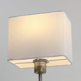 Luminea Faye Metal Square Table Lamps