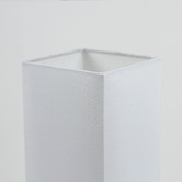 Luminea 31cm Square Matteo Rubberwood Table Lamps