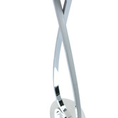 Luminea Kellen Metal Abstract LED Floor Lamp