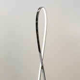 Luminea Kellen Metal Abstract LED Floor Lamp