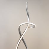 Luminea Taya Metal Abstract LED Floor Lamp